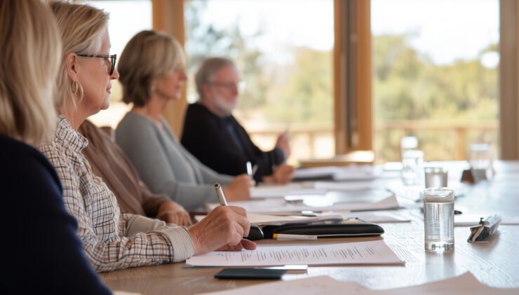 Nonprofit meeting