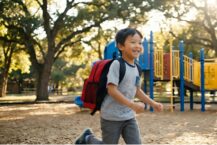 child at park